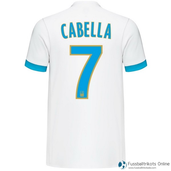 Marseille Trikot Heim Cabella 2017-18 Fussballtrikots Günstig